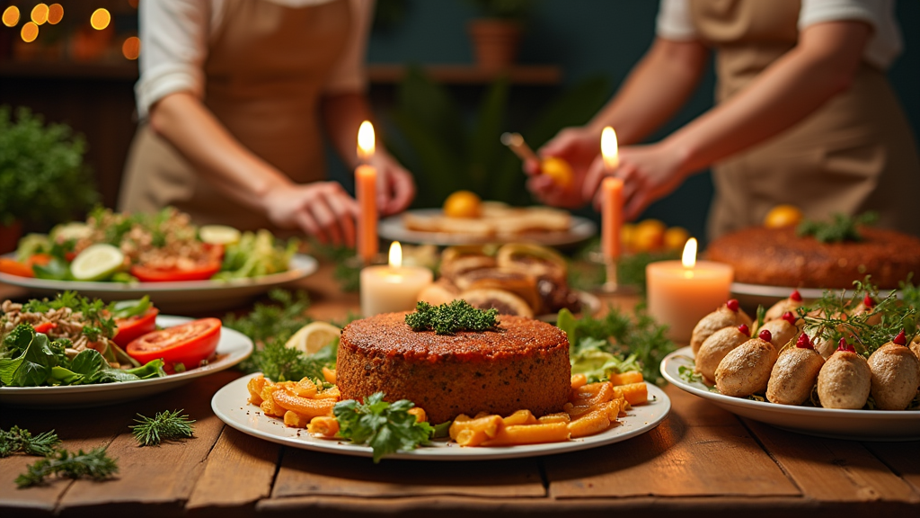 Новогодние рецепты для вегетарианцев: вкусно и полезно